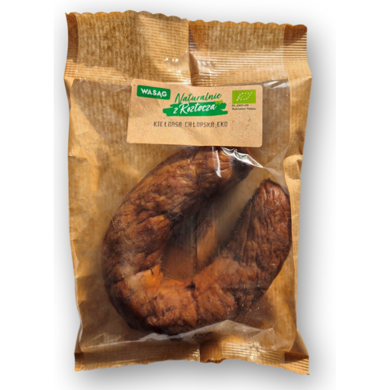 KIEŁBASA CHŁOPSKA BIO 200 g - WASĄG (Z PÓŁKI)