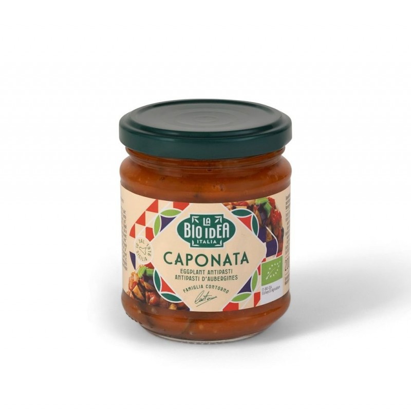 CAPONATA Z BAKŁAŻANA BIO 200 g - LA BIO IDEA