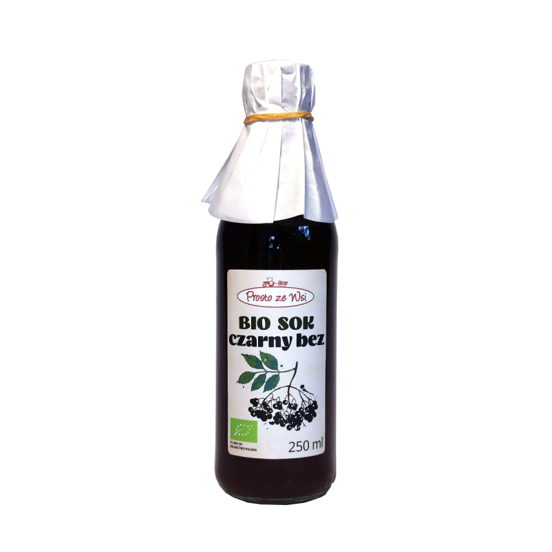 SOK Z CZARNEGO BZU NFC BIO 250 ml - PROSTO ZE WSI