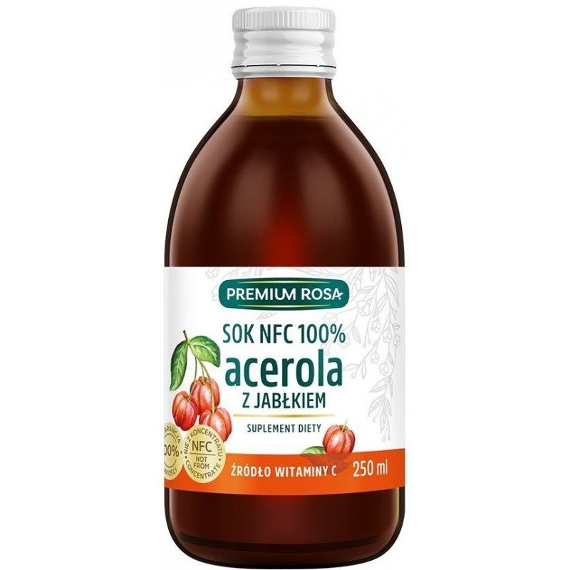 Acerola-naturalna witamina c 250 ml - PREMIUM ROSA