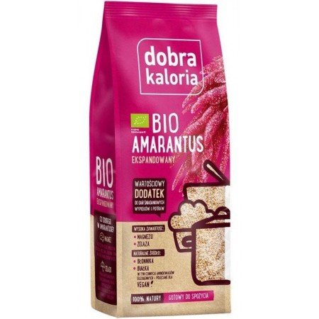 Amarantus ekspandowany  BIO 120 g - DOBRA KALORIA
