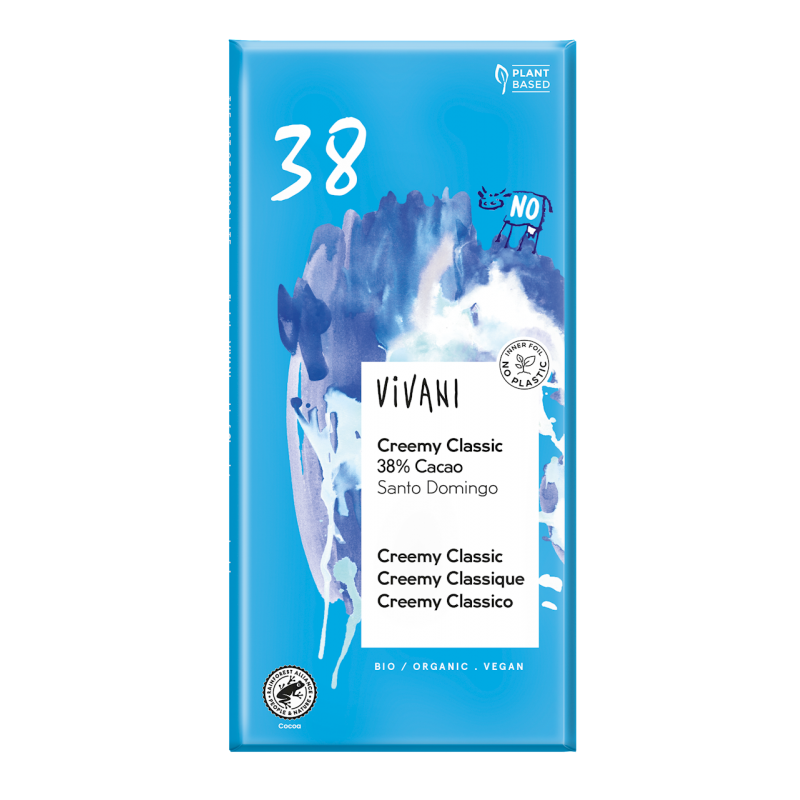 CZEKOLADA KUWERTURA BIO 80 g - VIVANI