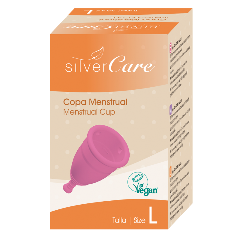 KUBECZEK MENSTRUACYJNY ROZMIAR L - SILVER CARE