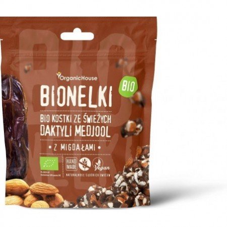 Bionelki z migdałami BIO 50g - ORGANIC HOUSE