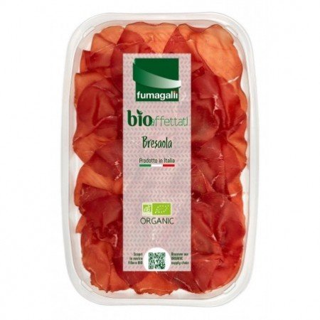 Bresaola- szynka wołowa dojrzewająca BIO 70 g - FUMAGALLI