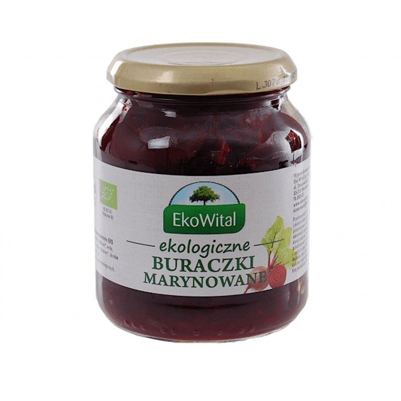 Buraczki marynowane BIO 340 g - EKOWITAL