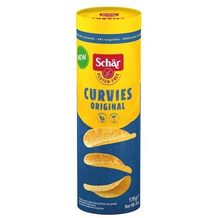 Chipsy ziemniaczane naturalne BEZGL. 170 g - SCHAR