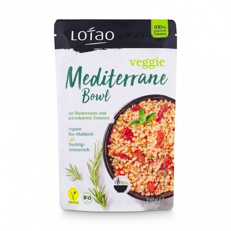 BOWL ŚRÓDZIEMNOMORSKI WEGAŃSKI BIO 320 g - LOTAO