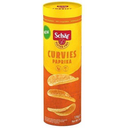 Chipsy ziemniaczane o smaku paprykowym BEZGL. 170 g - SCHAR