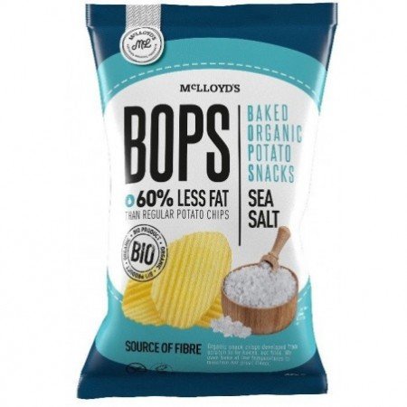 Chipsy ziemniaczane pieczone z solą morską BEZGL. BIO 85 g - MCLLOYDS