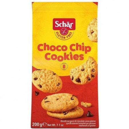 Choco chip cookie- ciastka z czekoladą BEZGL. 200 g - SCHAR