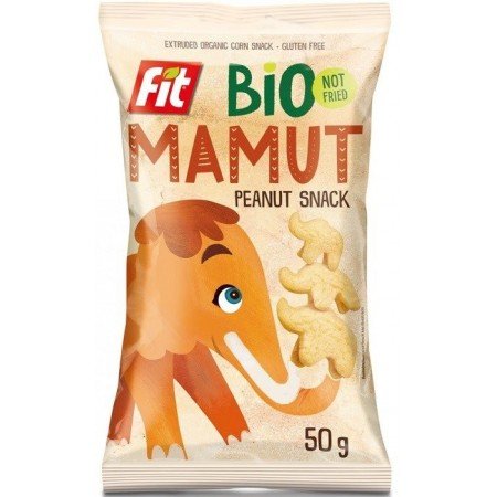 Chrupki kukurydziane o smaku orzechowym BEZGL. BIO 50 g Bio Mamut - BIO MAMUT