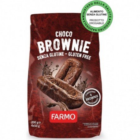 Ciasteczka brownie czekoladowe BEZGL. 200 g - FARMO