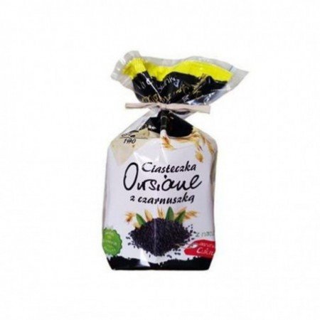 Ciasteczka owsiane z czarnuszką B/C 150 g - ANIA