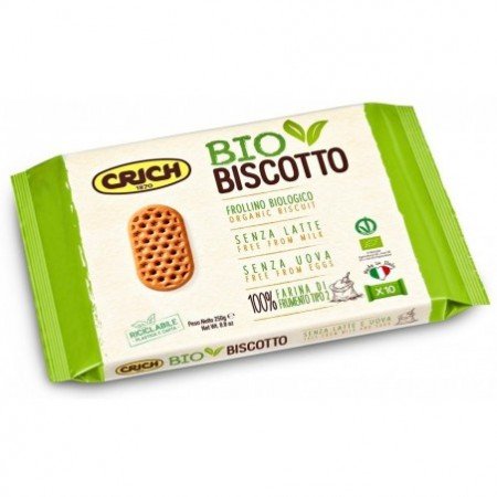 Ciasteczka pszenne BIO 250 g - CRICH