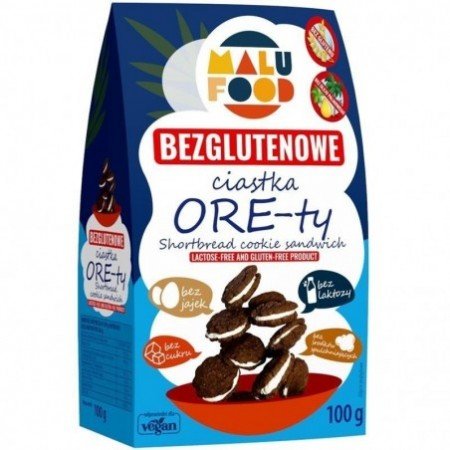 Ciastka ORE-TY BEZGL. B/C 100g - MALU FOOD
