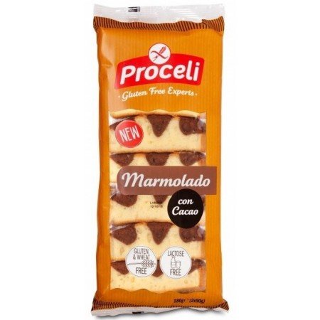 Ciasto marmurkowe z kakao BEZGL. 180 g - PROCELI