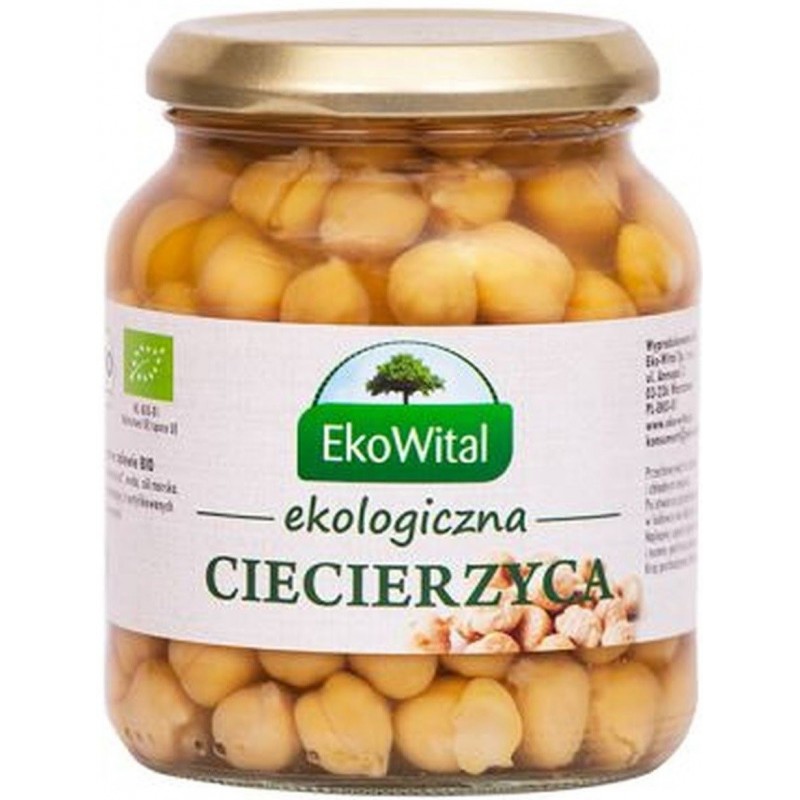 Ciecierzyca w zalewie BIO 350 g / 215 g - EKOWITAL