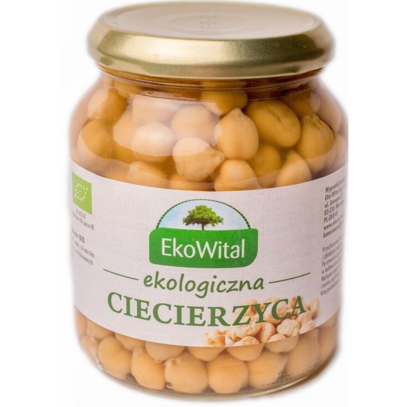 Ciecierzyca w zalewie BIO 680 g/ 415 g - EKOWITAL