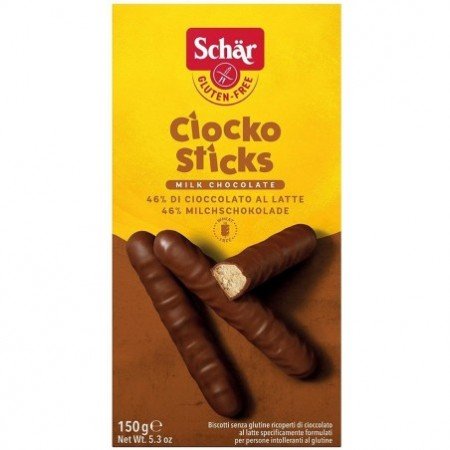 Cioko sticks-ciast. w czek. BEZGL. 150 g - SCHAR