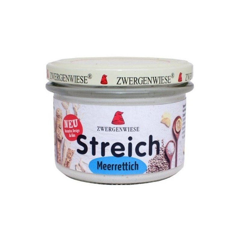 PASTA SŁONECZNIKOWA Z CHRZANEM BEZGLUTENOWA BIO 180 g - ZWERGENWIESE