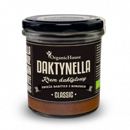 Daktynella Classic - krem daktylowy BIO 280 g - ORGANIC HOUSE