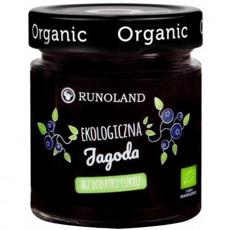 Dżem z jagody leśnej B/C BIO 200 g - RUNOLAND