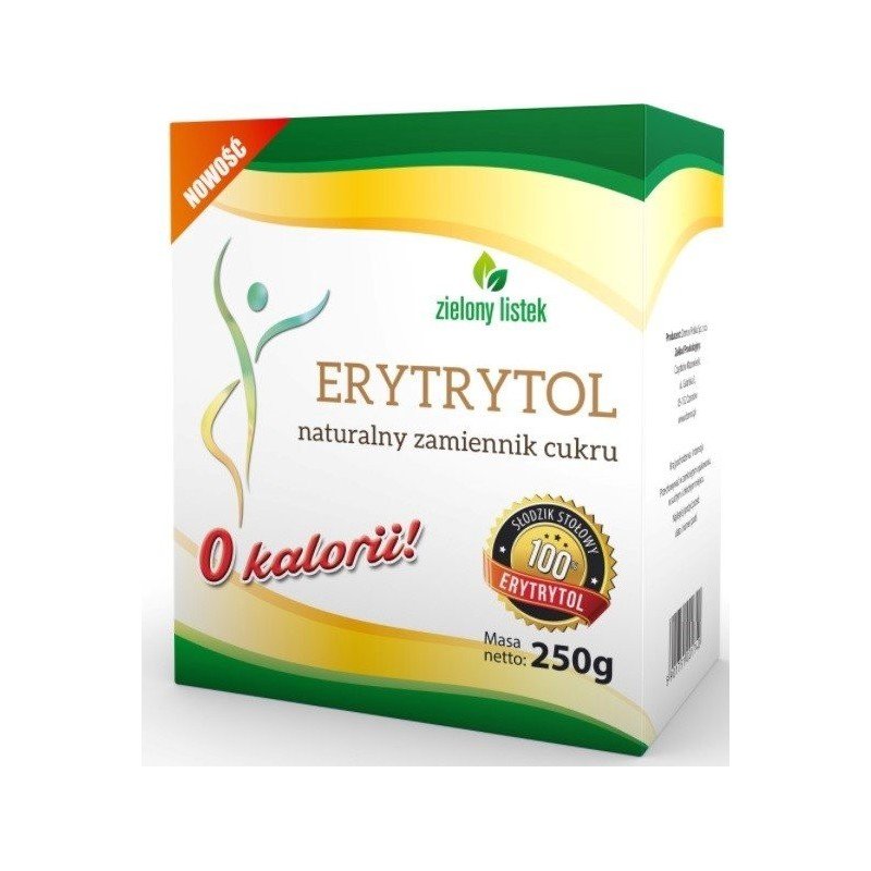 Erytrytol 250g Zielony Listek - DOMOS