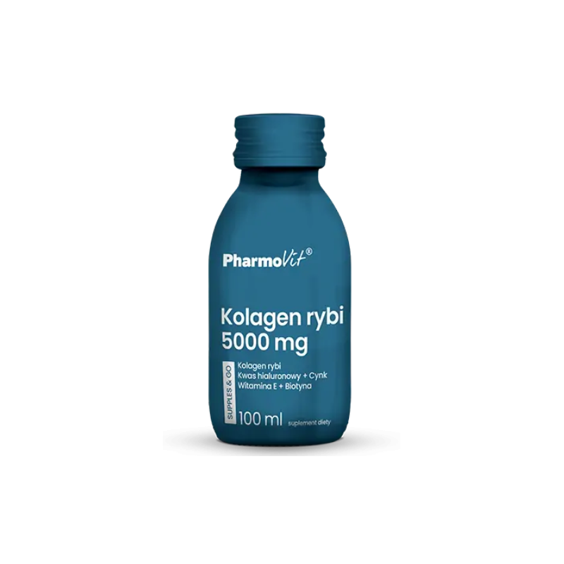 SHOT KOLAGEN RYBI (5000 mg) BEZGLUTENOWY 100 ml - PHARMOVIT