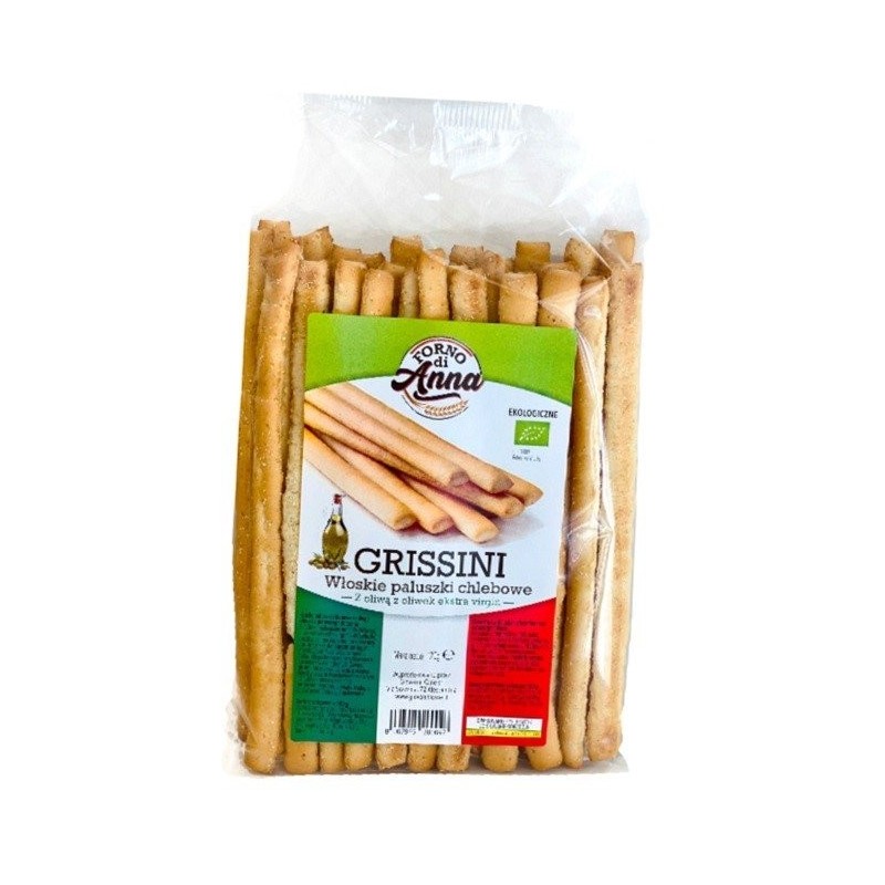 Grissini z oliwą z oliwek BIO 120 g - FORNO DI ANNA