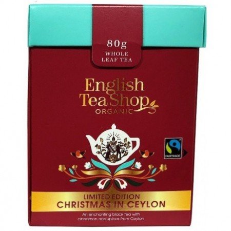 Herbata sypana Ceylon edycja świąteczna BIO 80g BN - ENGLISH TEA SHOP