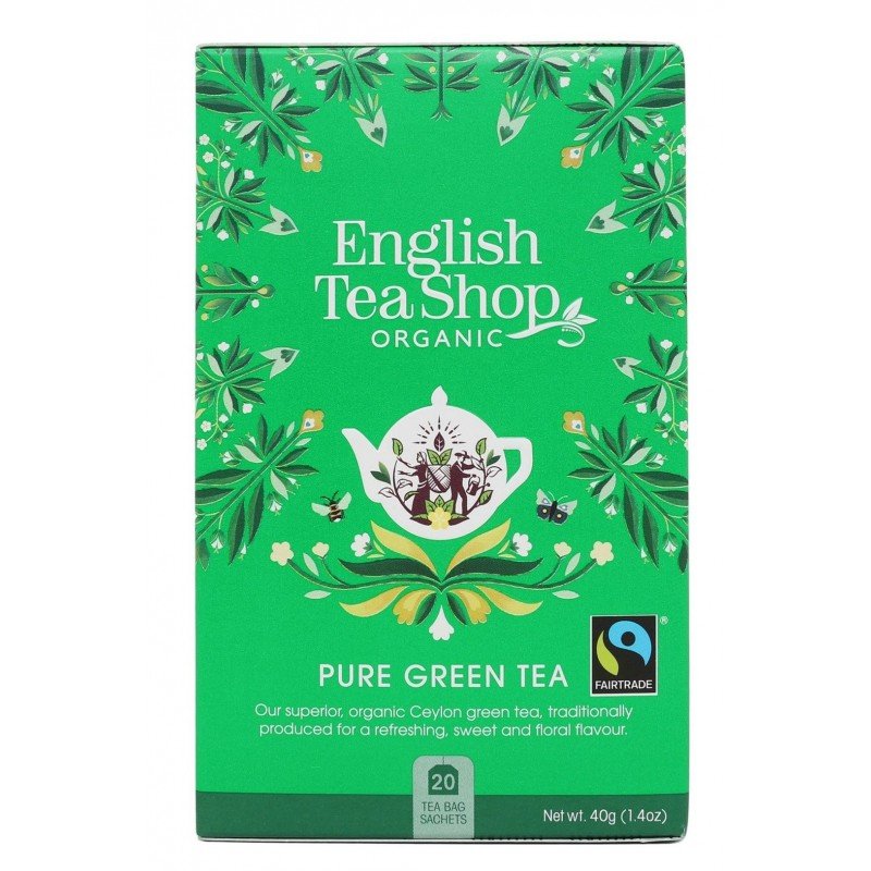 Herbata zielona (20x2) BIO 40 g - ENGLISH TEA SHOP