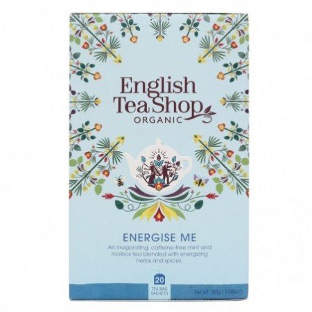 Herbatka Energise Me (20x1,5) BIO 30 g - ENGLISH TEA SHOP
