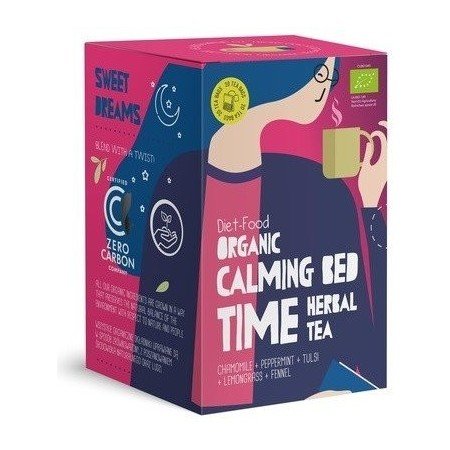 Herbatka uspokajająca na noc  BIO (1,5 g 20 szt) 30 g - DIET FOOD