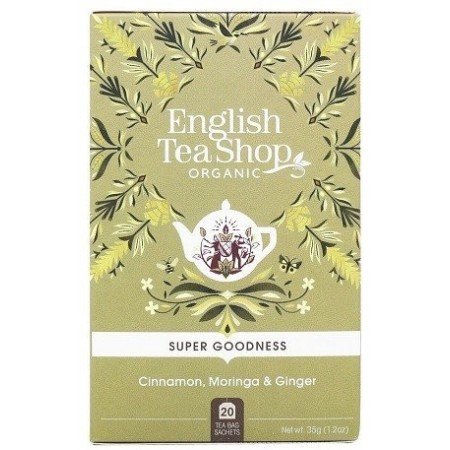 Herbatka ziołowa z cynamonem, moringą i imbirem (20x1,75) BIO 35 g - ENGLISH TEA SHOP