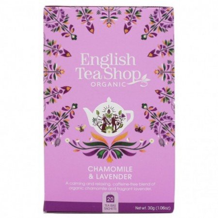 Herbatka ziołowa z rumiankiem i lawendą (20x1,5) BIO 30 g - ENGLISH TEA SHOP