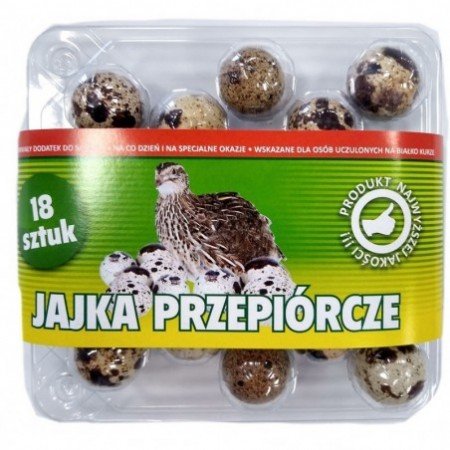 Jaja przepiórcze 18 szt. - FERMA DROBIU