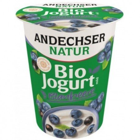 Jogurt borówkowy 3,8% tł. BIO 400 g - ANDECHSER