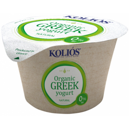 Jogurt grecki 0% tłuszczu BIO 150 g - KOLIOS
