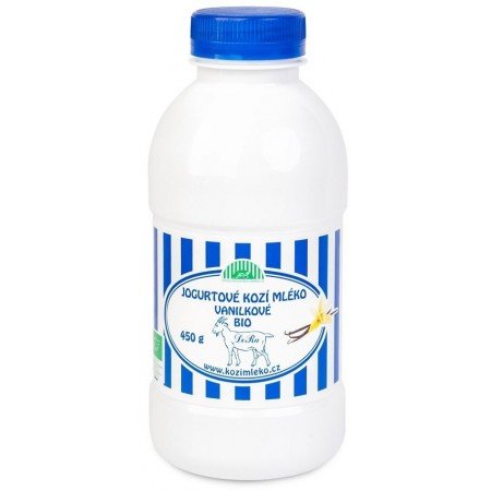Jogurt kozi pitny waniliowy BIO 240 g - KOZIMLEKO