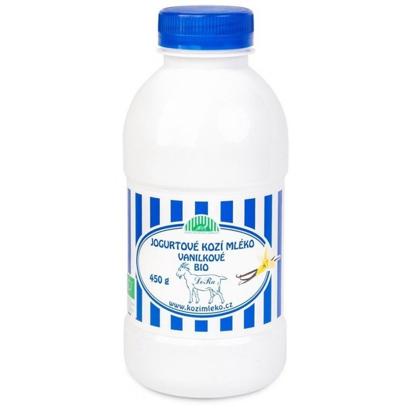 Jogurt kozi pitny waniliowy BIO 240 g - KOZIMLEKO