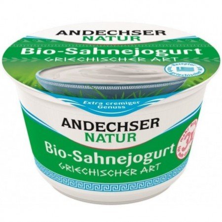 Jogurt kremowy typu greckiego 10% tł.BIO 200 g - ANDECHSER
