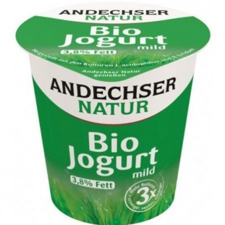 Jogurt naturalny 3,8% tł. BIO 150 g - ANDECHSER