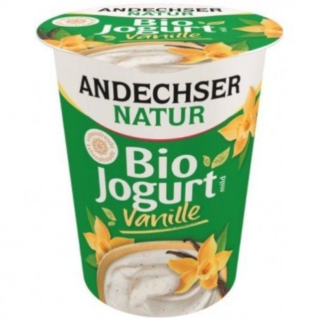 Jogurt waniliowy 3,8% tł. BIO 400 g - ANDECHSER