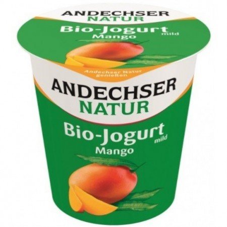 Jogurt z mango 3,8% tł. BIO 150 g - ANDECHSER