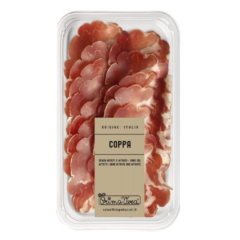 BOCZEK DOJRZEWAJĄCY (PANCETTA) PLASTRY BEZGLUTENOWY BIO 70 g - PRIMAVERA