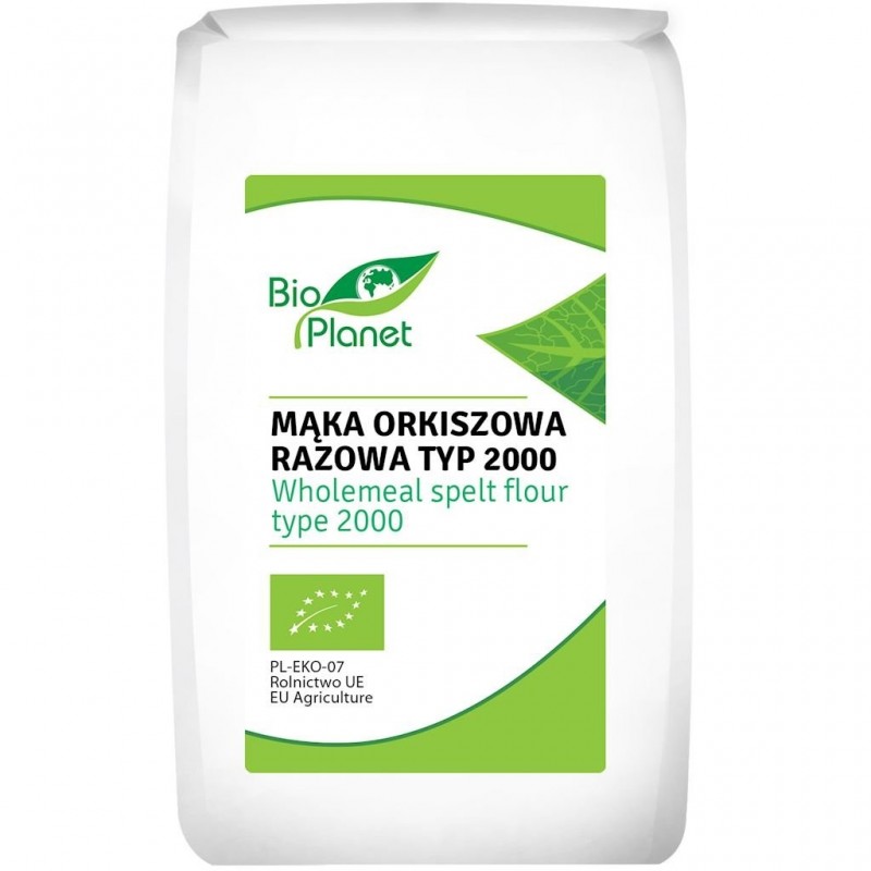 MĄKA ORKISZOWA RAZOWA TYP 2000 BIO 1 kg - BIO PLANET