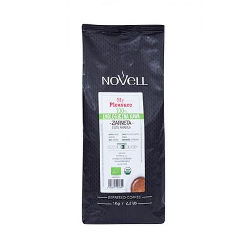 Kawa ziarnista My Pleasure BIO 1 kg - CAFES NOVELL