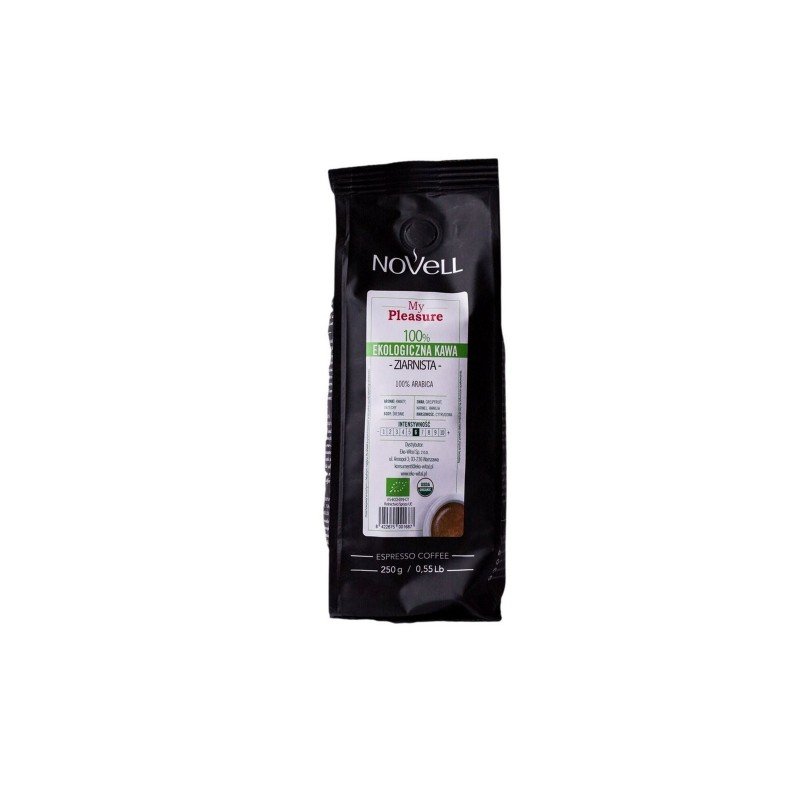 Kawa ziarnista My Pleasure BIO 250 g - CAFES NOVELL