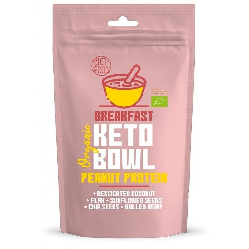 Keto bowl peanut protein BIO 200 g - DIET FOOD